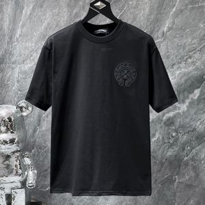 "Weekend Vibes: Chrome Hearts Pure Cotton Short Sleeve Comfort"